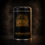 Tin of Fine Garlic and Rosemary Smoked Salt
