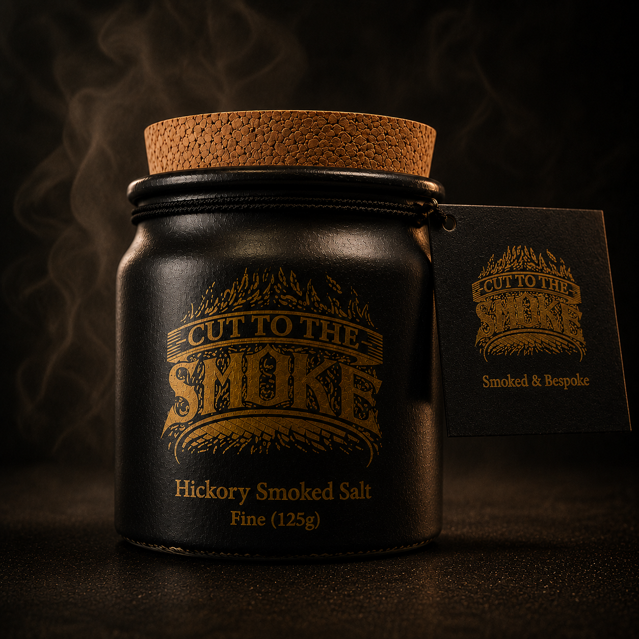 Hickory Smoked Salt-Fine-125g