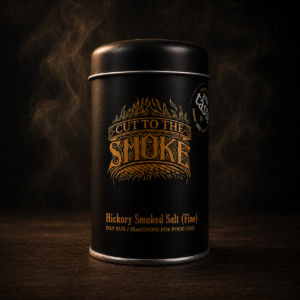 Award-winning Hickory Smoked Salt fine 150g Tin