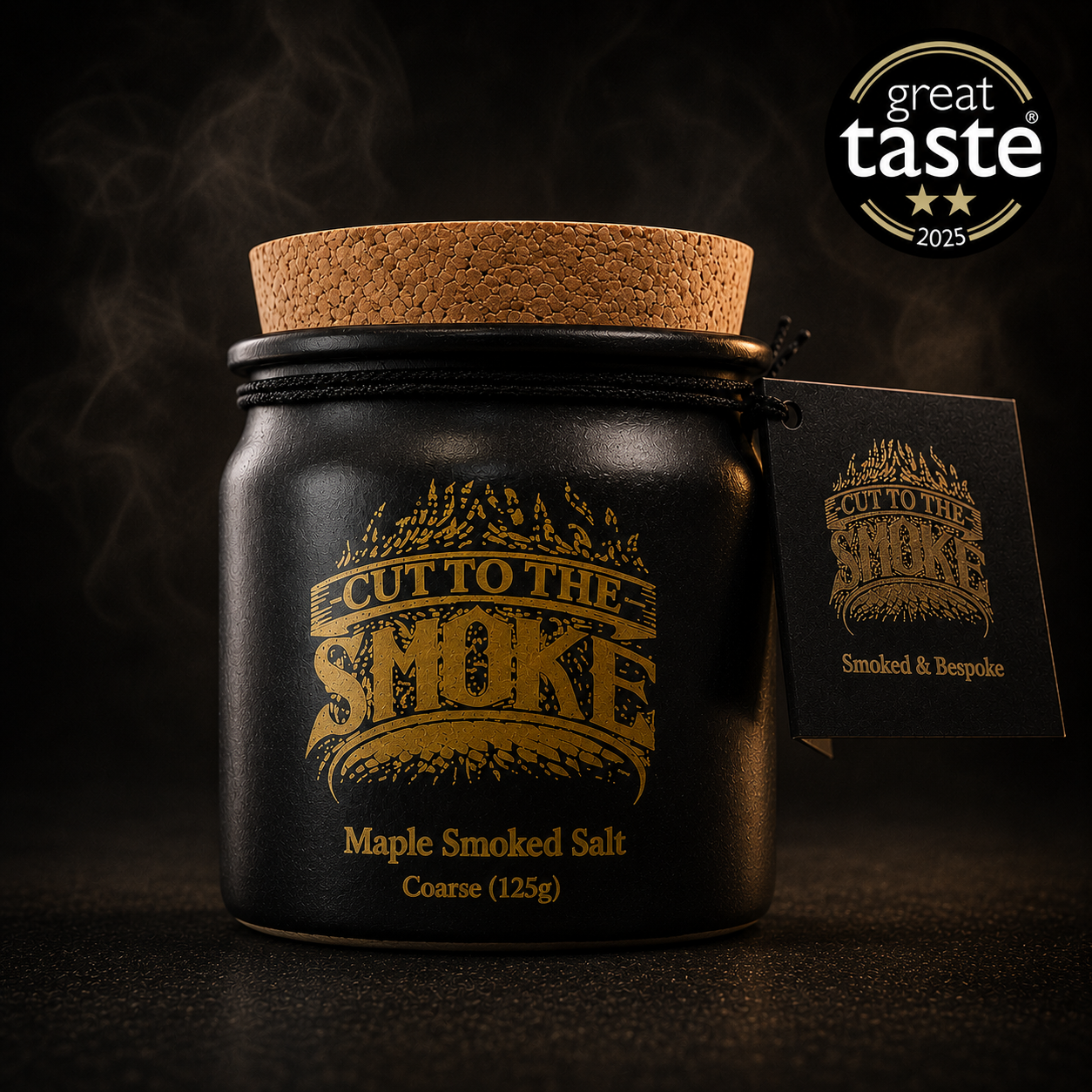 Maple Smoked Salt-Coarse-125g