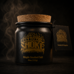 Maple Smoked Salt fine 125g stoneware jar