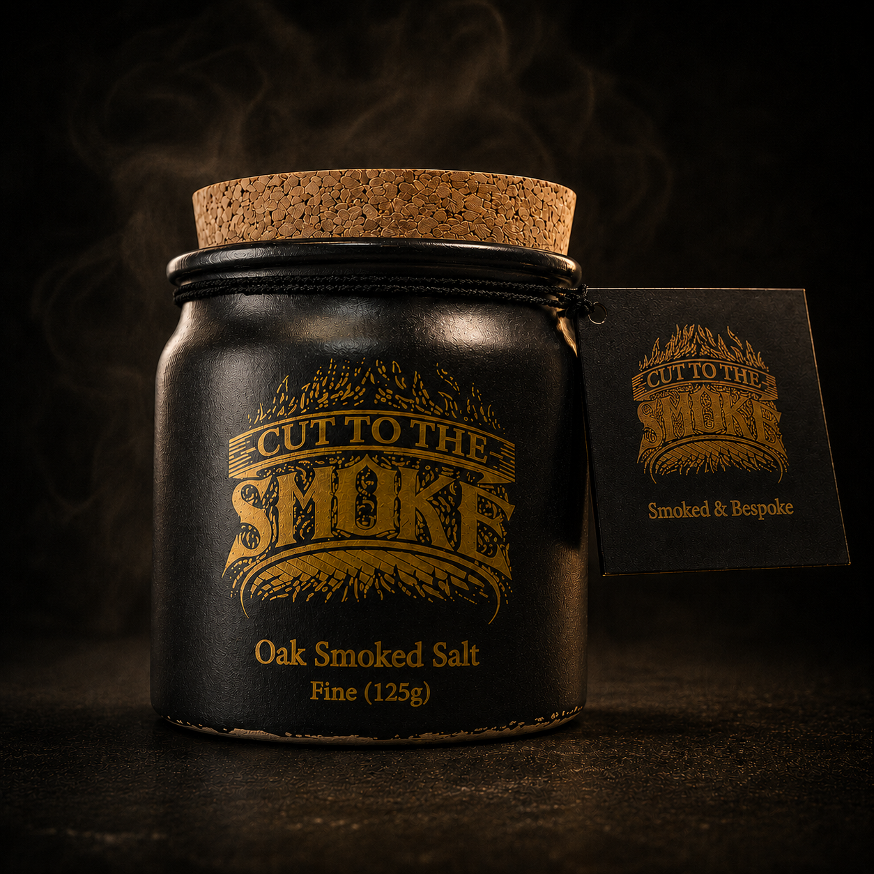 Oak Smoked Salt-Fine-125g