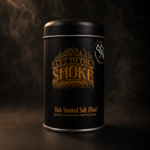 Award-winning Oak Smoked Salt fine 150g Tin