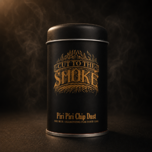 Tin ofTin of Piri Piri Chip Dust seasoning salt