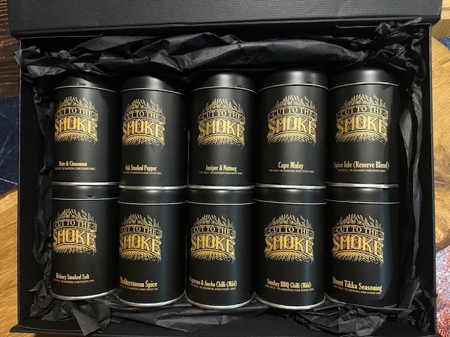 BBQ Hamper-box of ten shakers