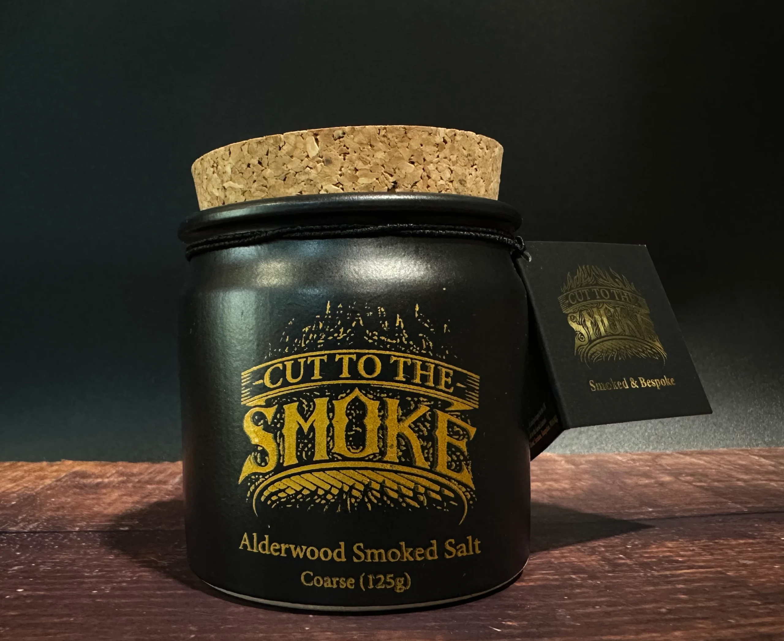 Alderwood Smoked  Salt - Coarse (125g)