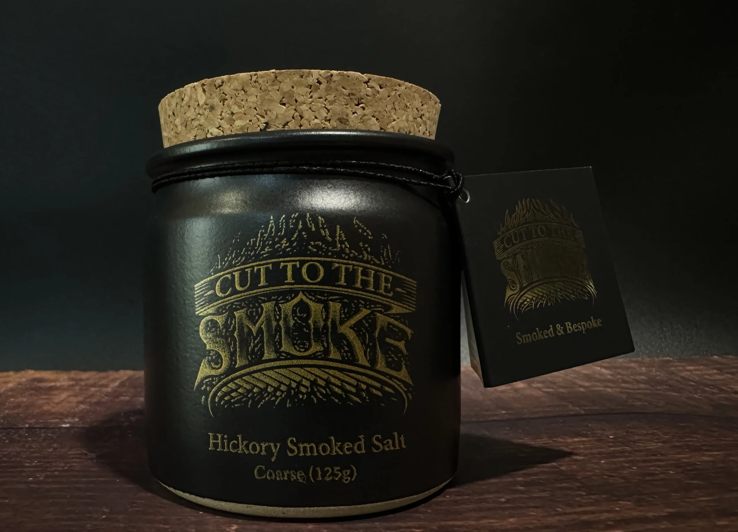 Hickory Smoked Salt - Coarse (125g)