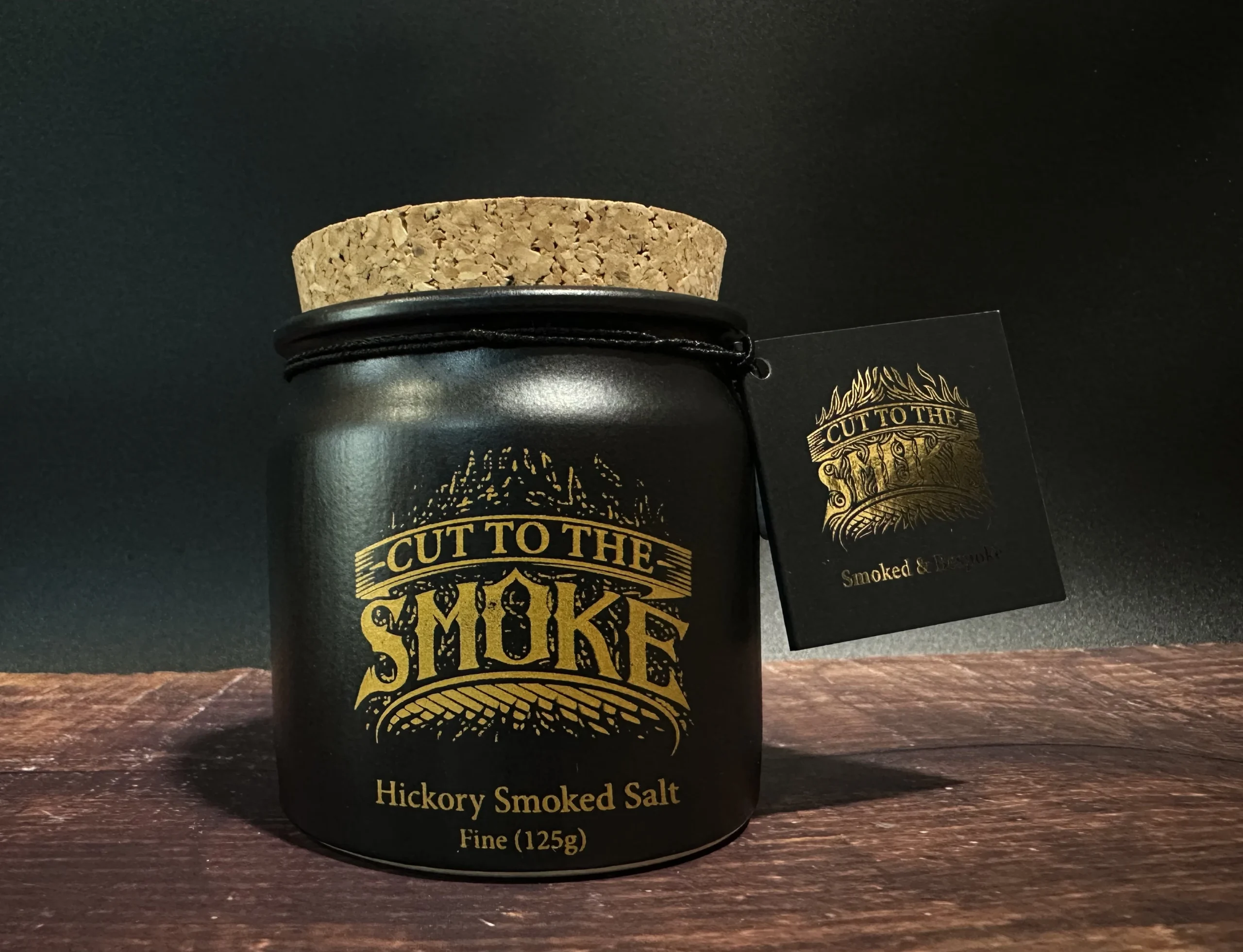 Hickory Smoked Salt - Fine (125g)