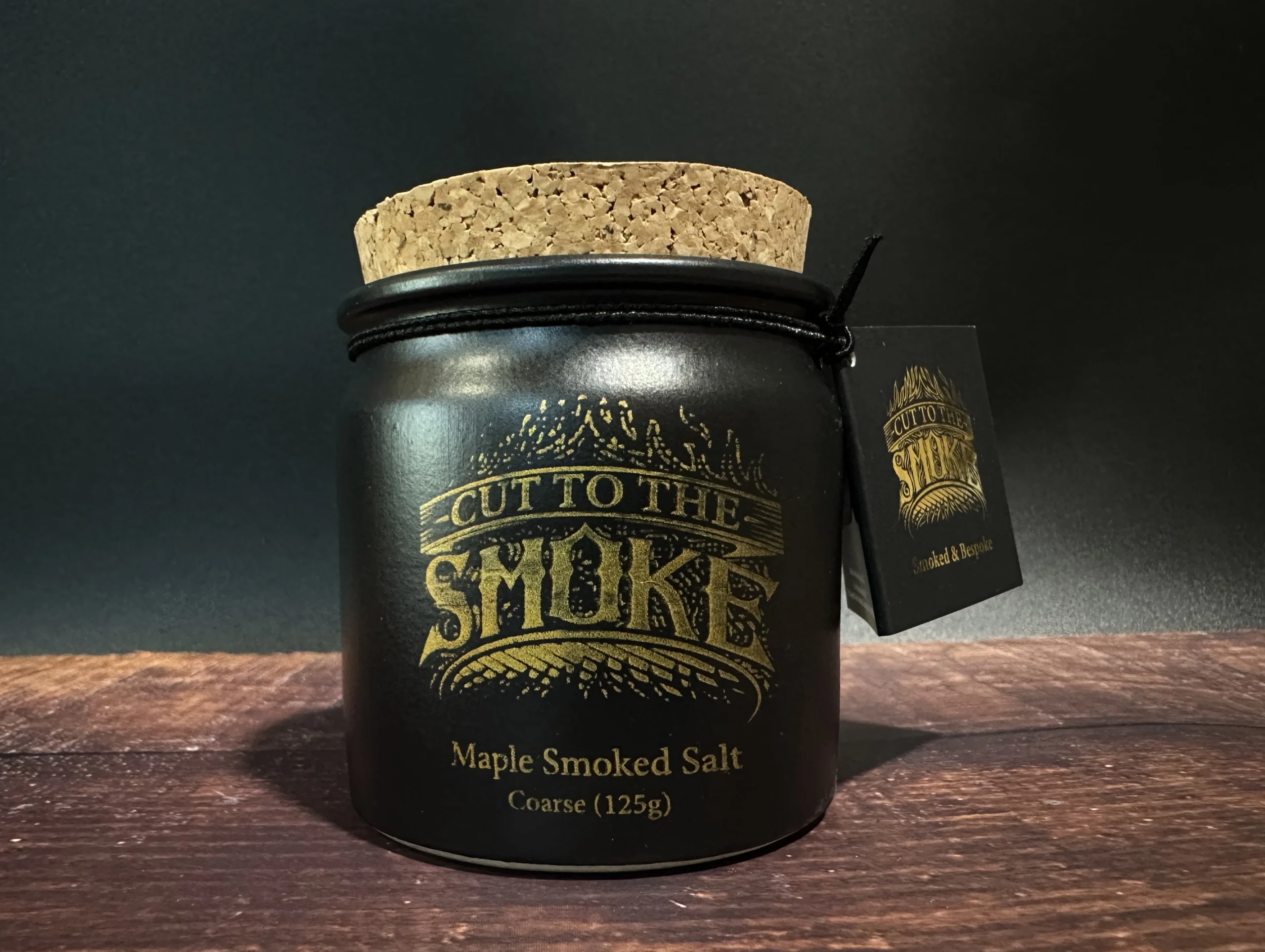Maple Smoked Salt - Coarse (125g)
