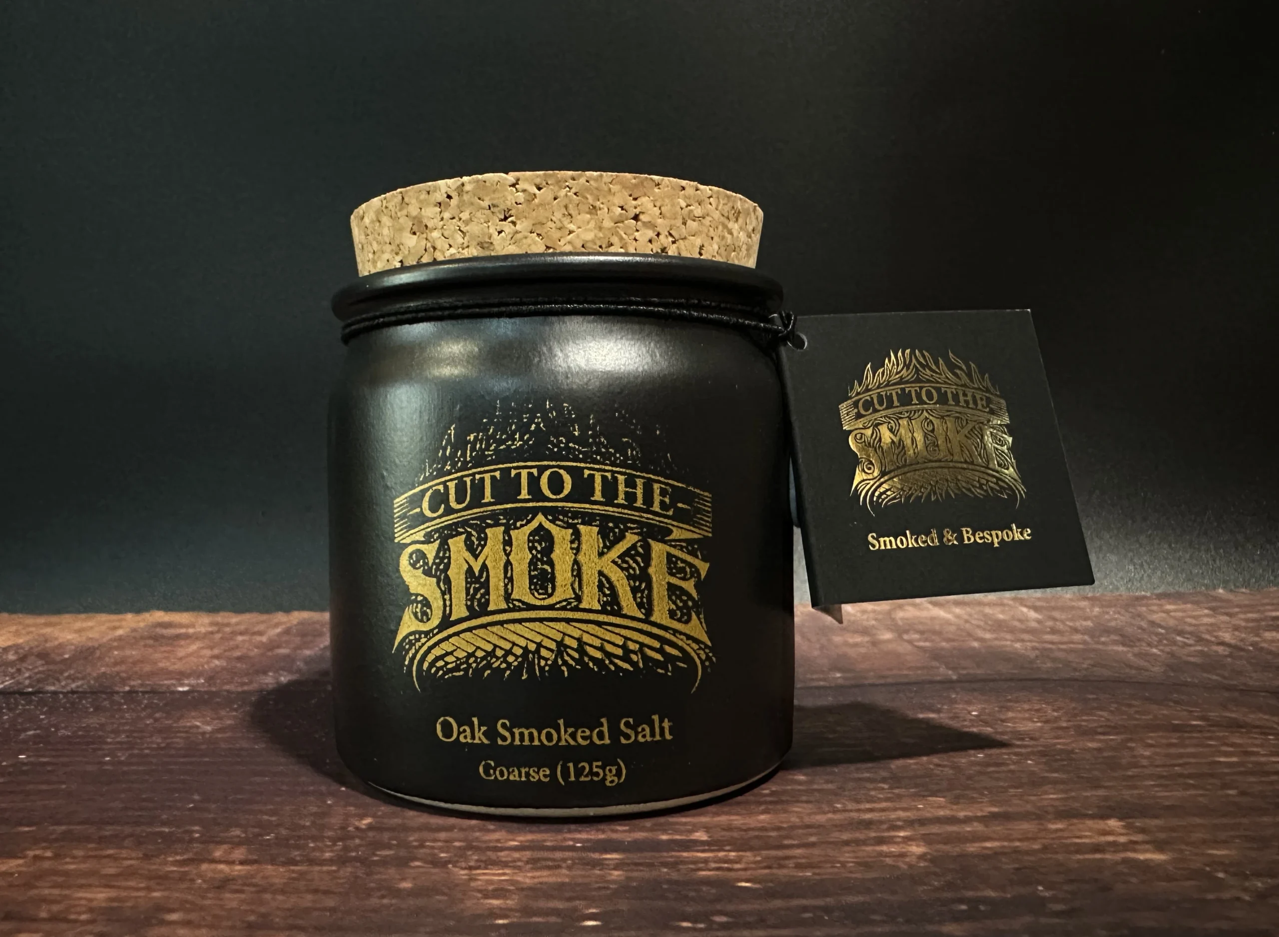 Oak Smoked Salt - Coarse (125g)