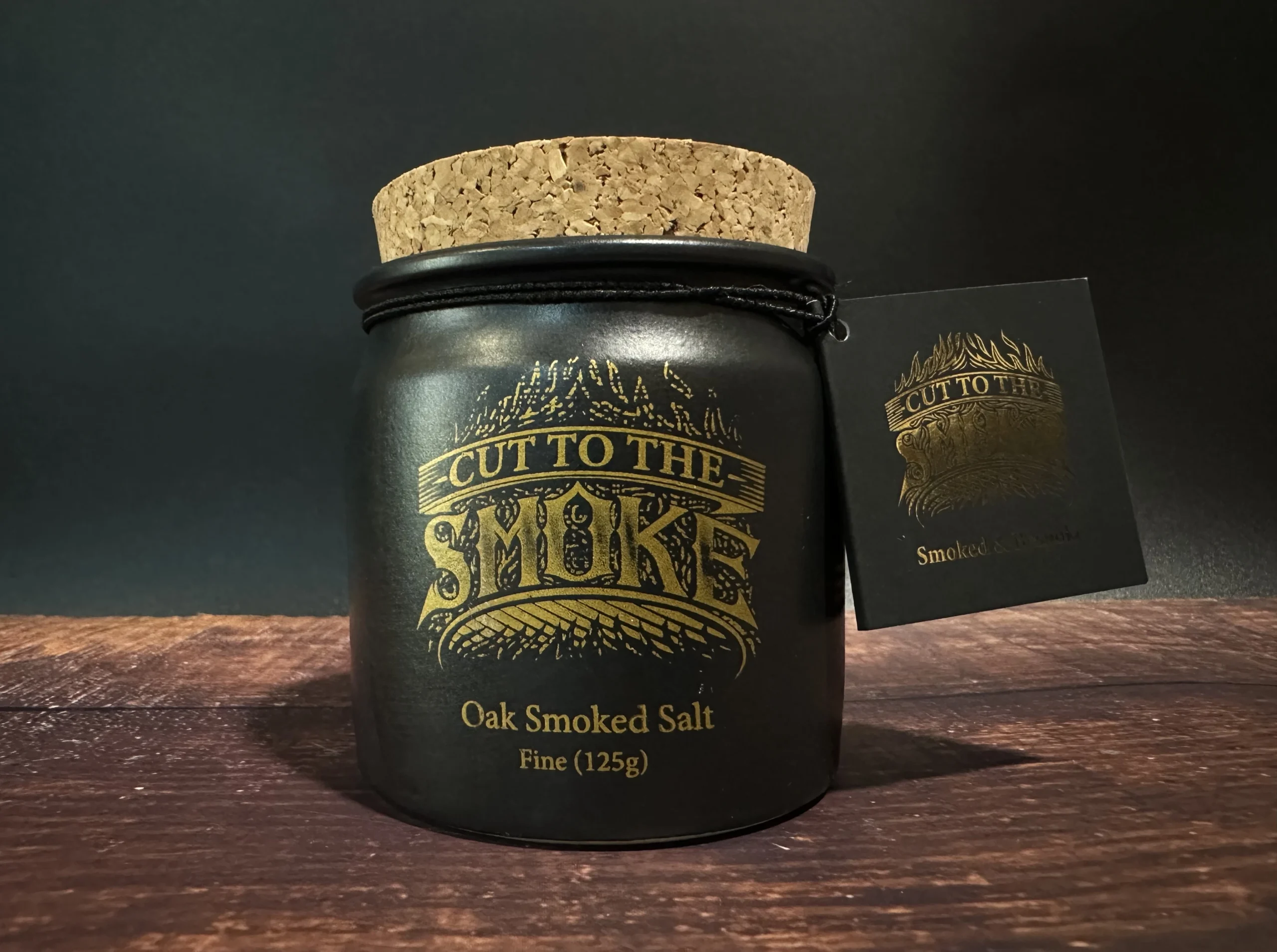 Oak Smoked Salt - Fine (125g)