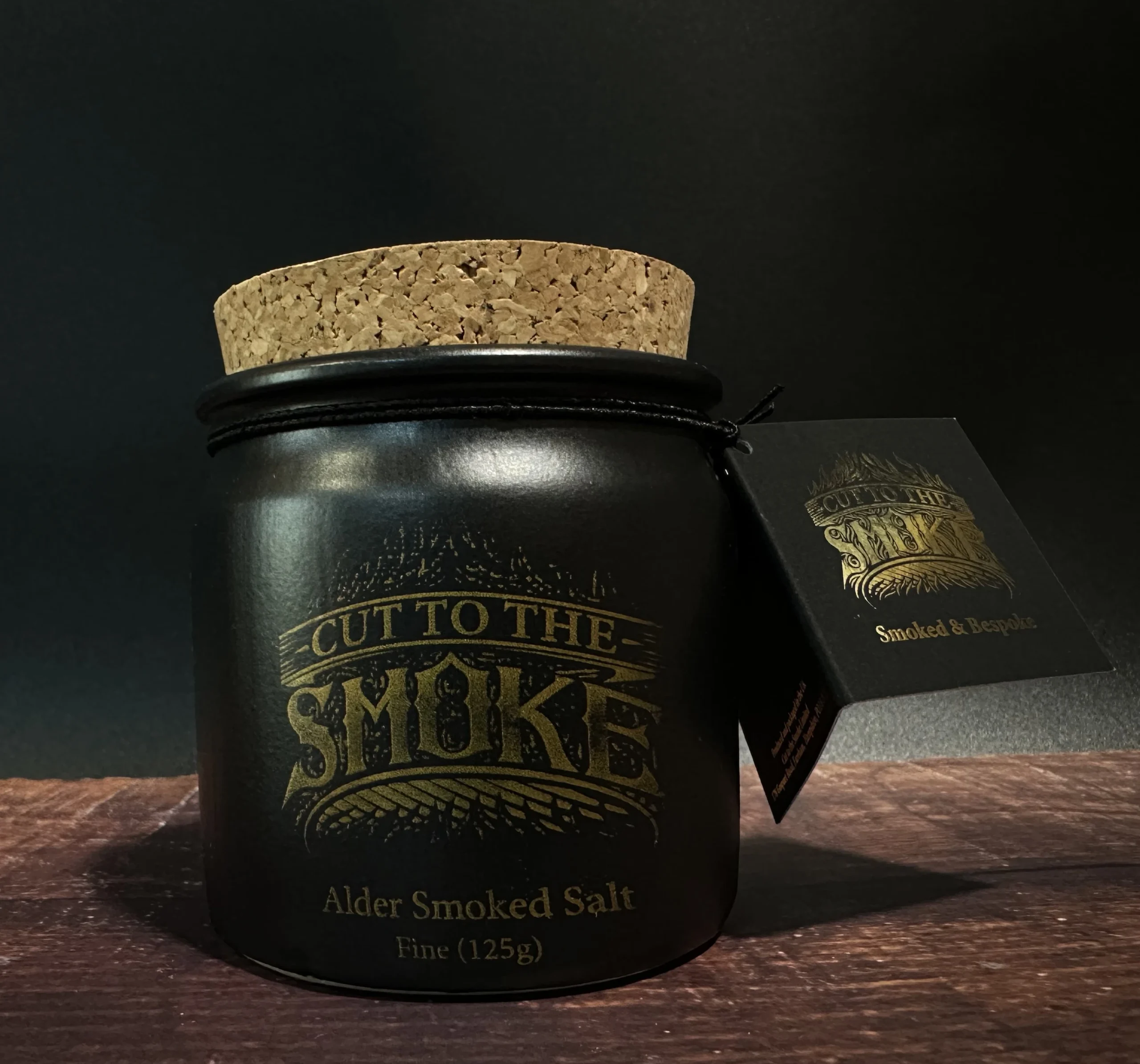 Alderwood Smoked Salt-Fine-(125g)